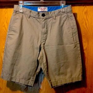 Vintage 30 x 9.5” 90s y2k Original Penguin twill khaki prep chino shorts EUC